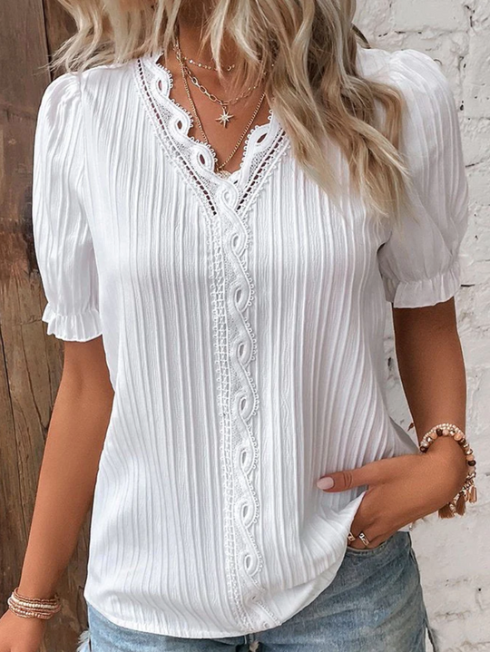 Bella Shirt - Elegant Ladies Shirt with Lace