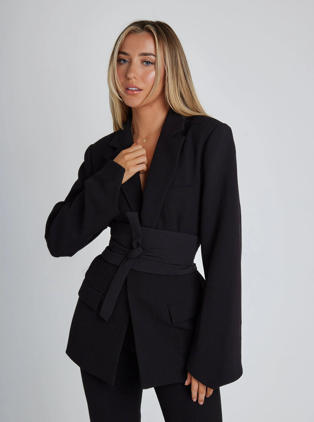 Women's Blazer with Belt