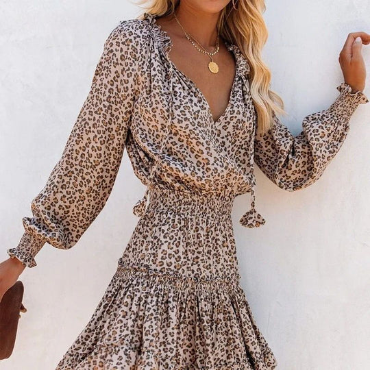 Feline - Leopard print Dress