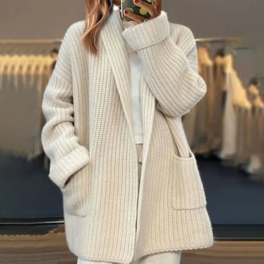 Long Knit Women's Cardigan | Cozy and Stylish Layer