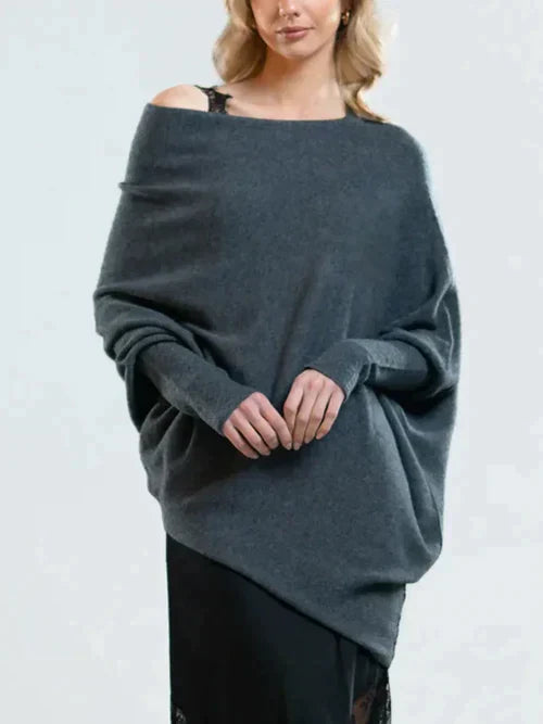 Fashionable Off-the-Shoulder Sweater