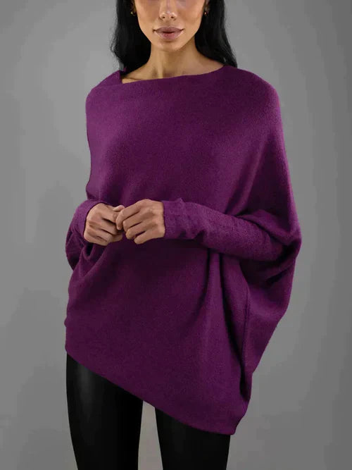 Fashionable Off-the-Shoulder Sweater