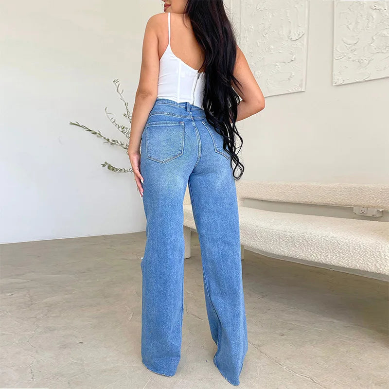 Lissa - Denim High Waist Jeans