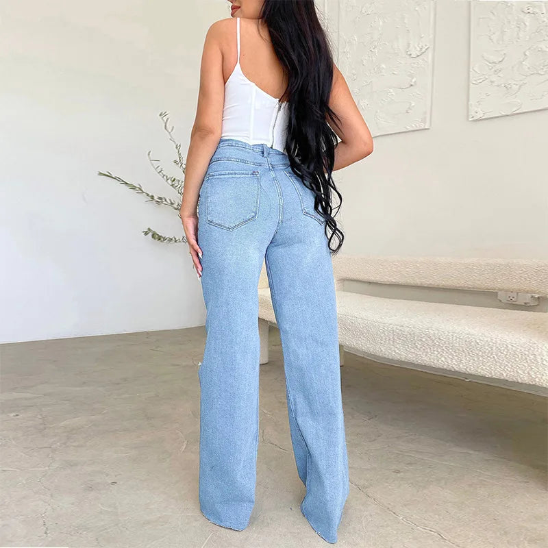 Lissa - Denim High Waist Jeans