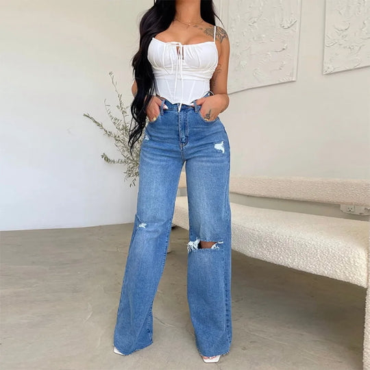 Lissa - Denim High Waist Jeans