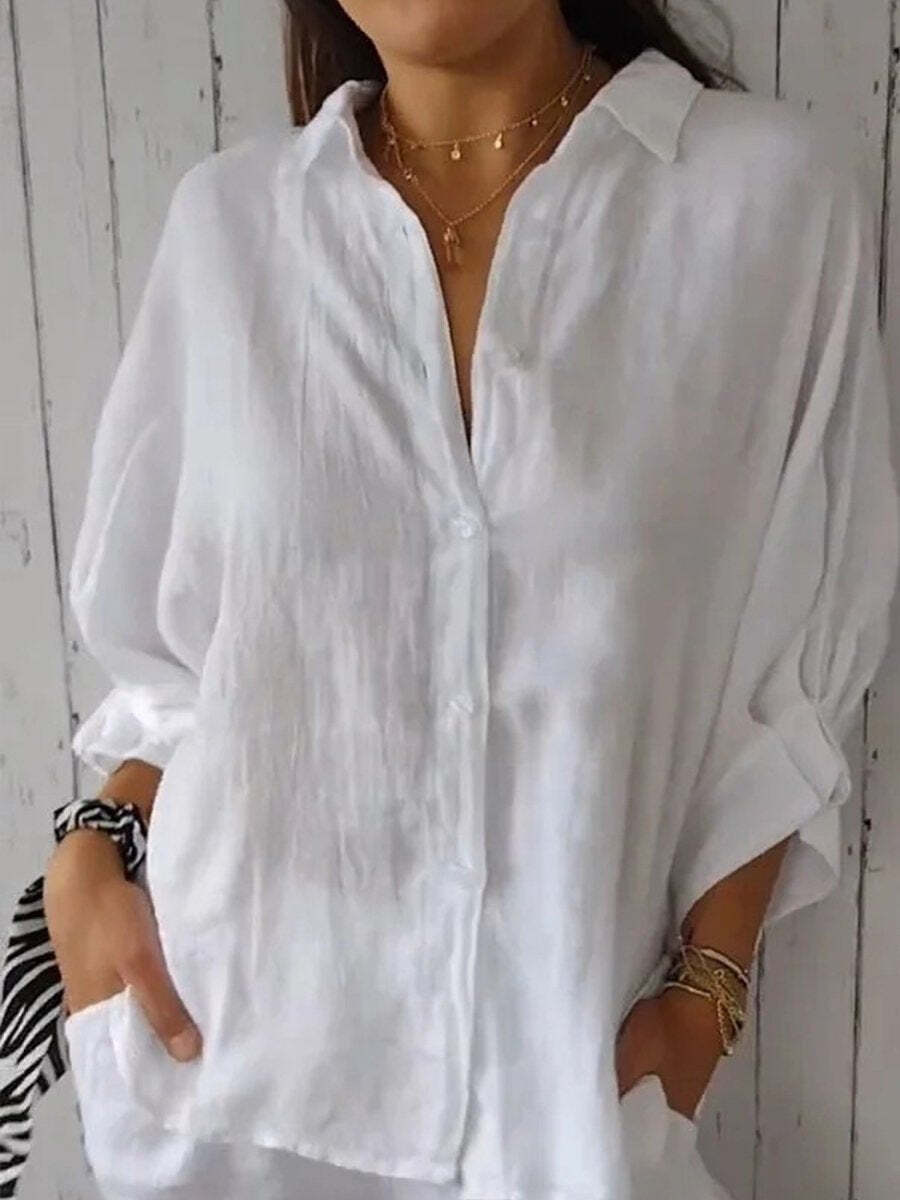 Lize - Linen Women's Blouse For Summer