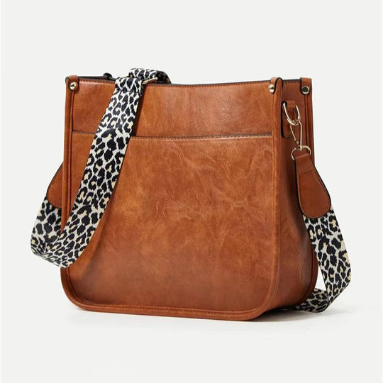 Mila | Classic Leather Shoulder Crossbody Bag