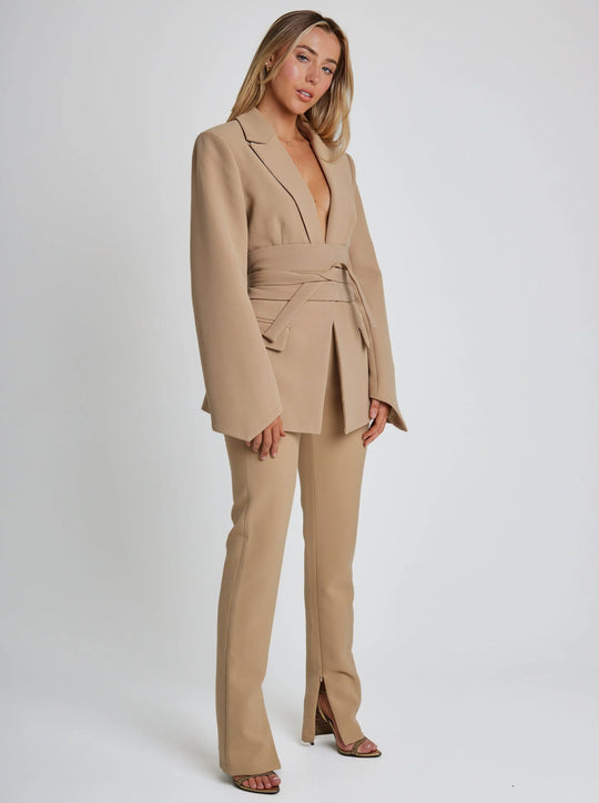 Women's Blazer with Belt