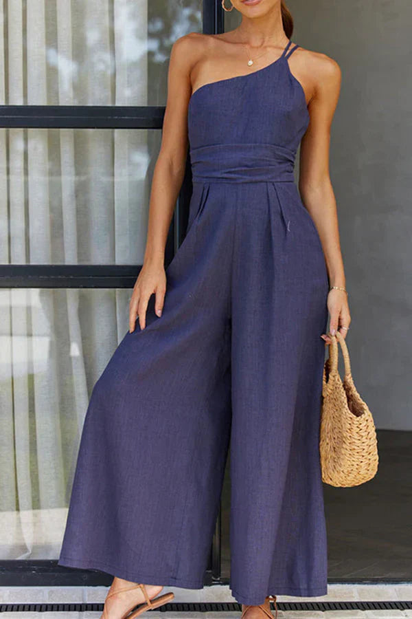 Ave - Linen Blend Jumpsuit