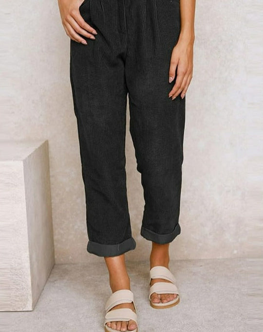 Monika - Fashionable corduroy trousers