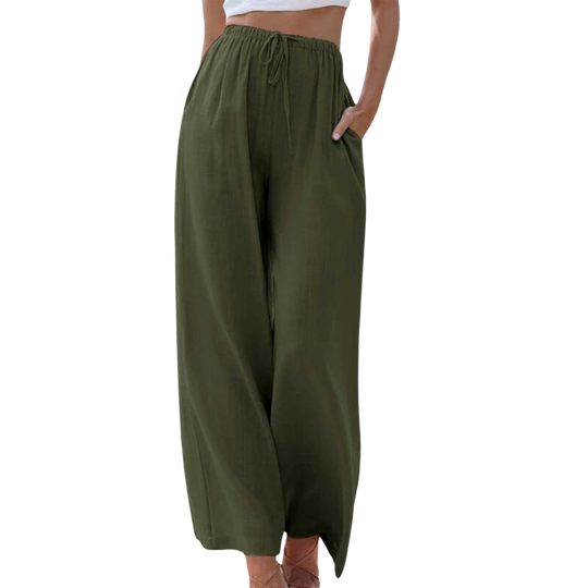 Amélie - Elegant linen trousers