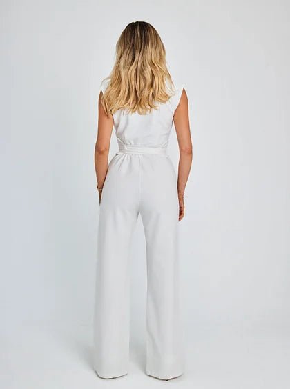 Harmony Jumpsuit - Sleeveless and wide legged!