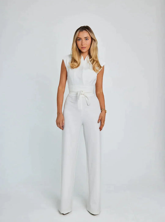 Harmony Jumpsuit - Sleeveless and wide legged!