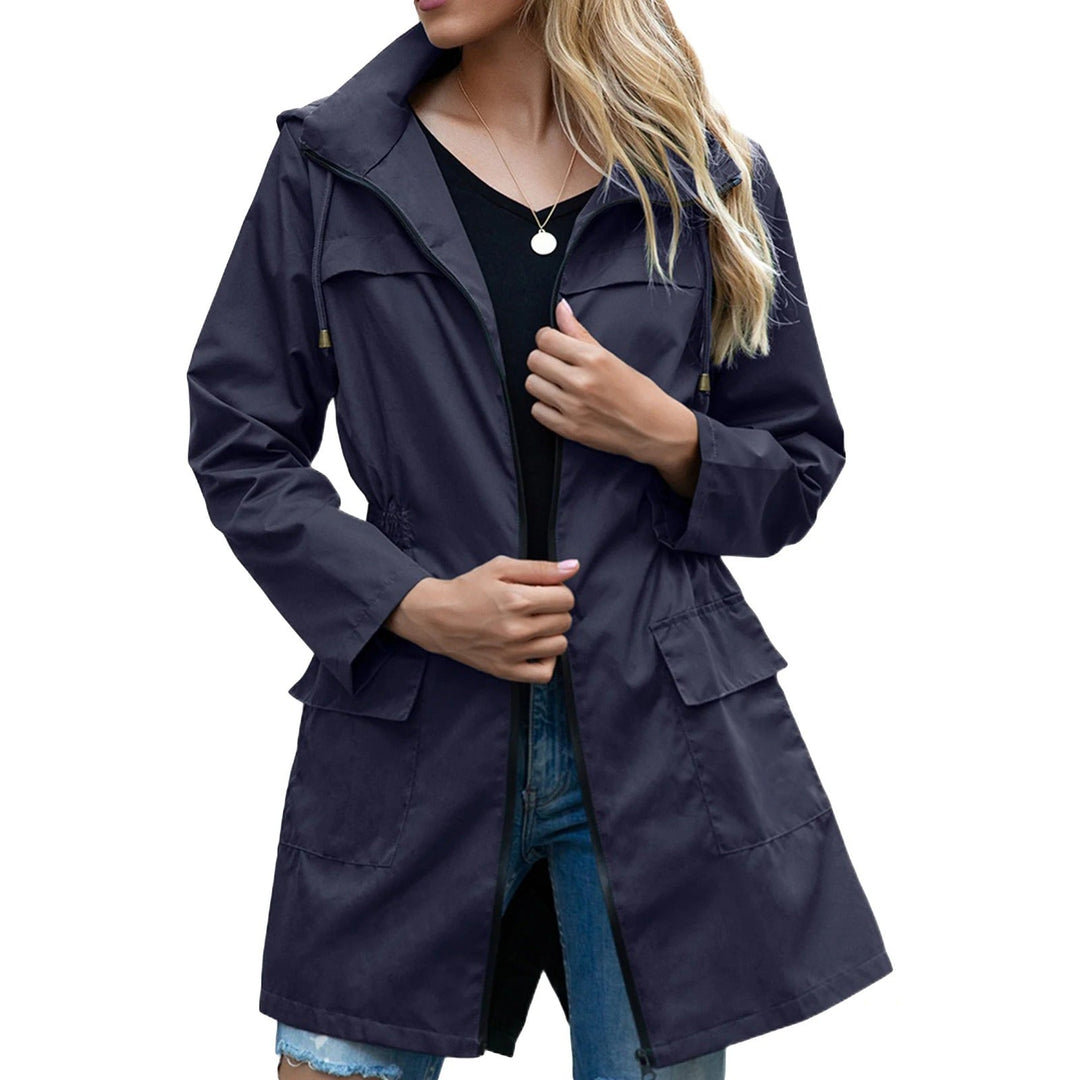 Helen -  Lightweight Windproof and Waterproof Long Jacket