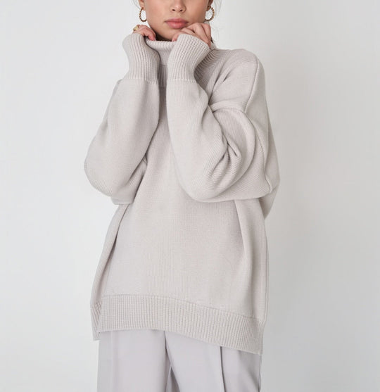 Isabella - Stylish and Warm Turtleneck Sweater for Women