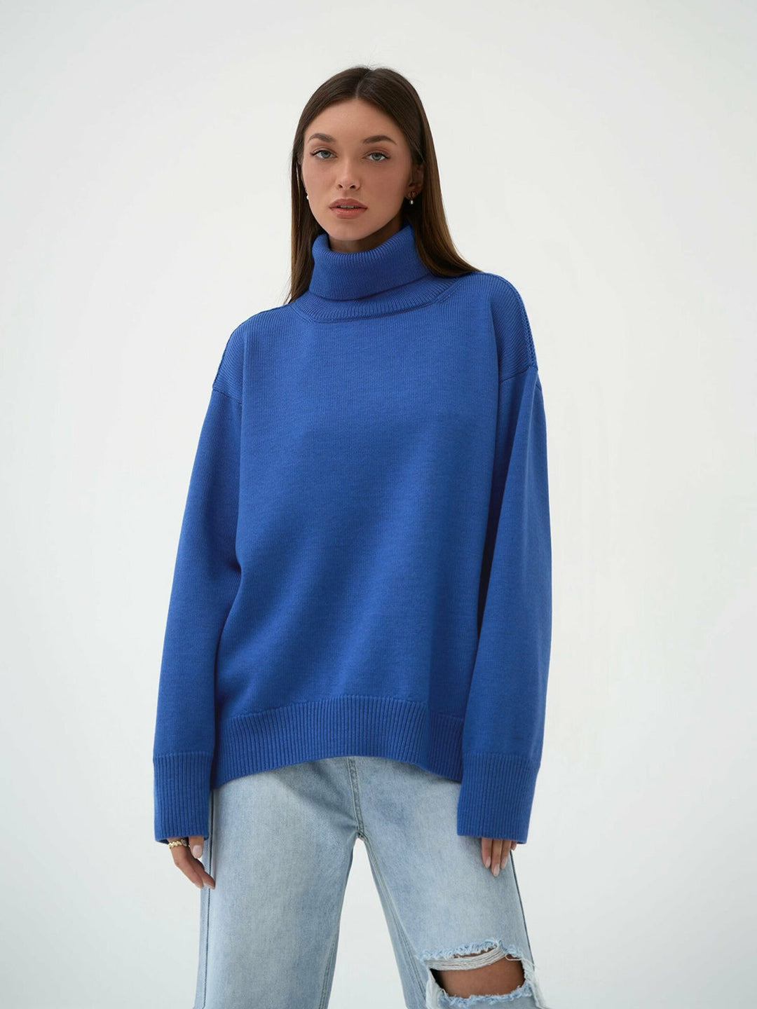 Isabella - Stylish and Warm Turtleneck Sweater for Women