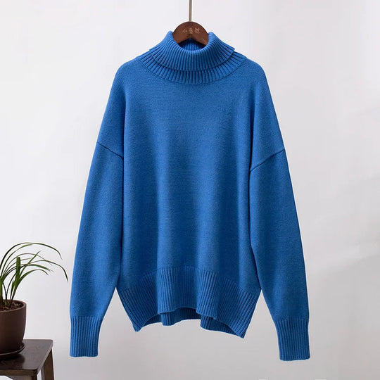 Isabella - Stylish and Warm Turtleneck Sweater for Women