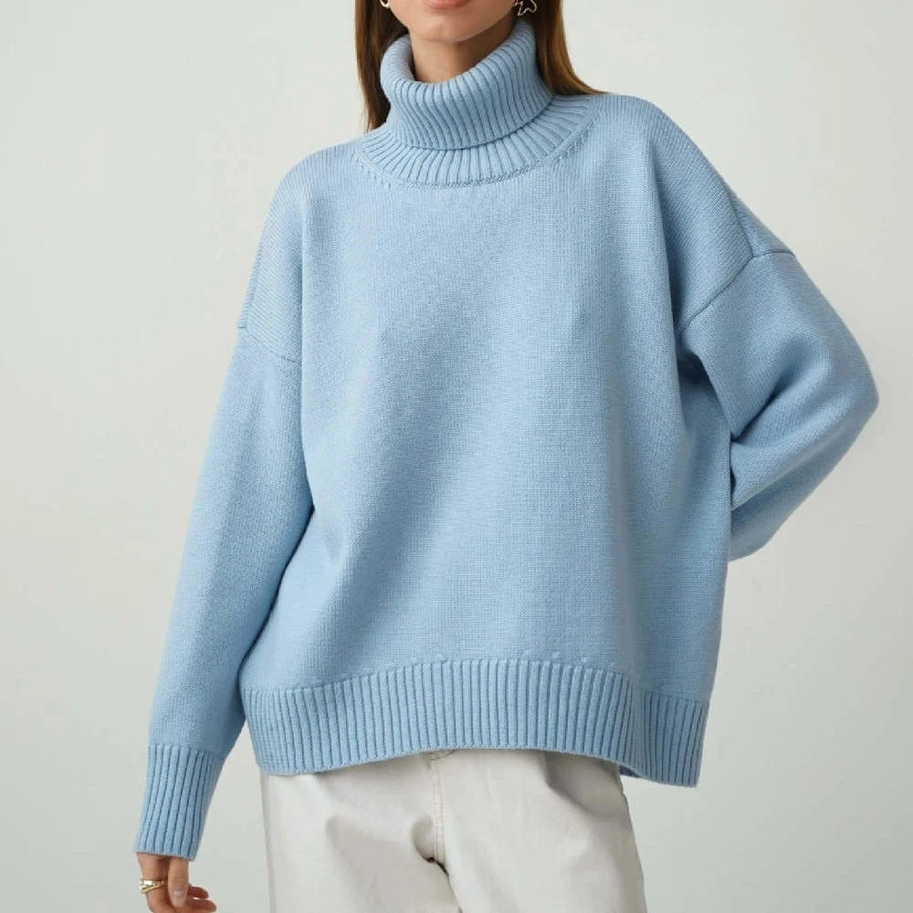 Isabella - Stylish and Warm Turtleneck Sweater for Women