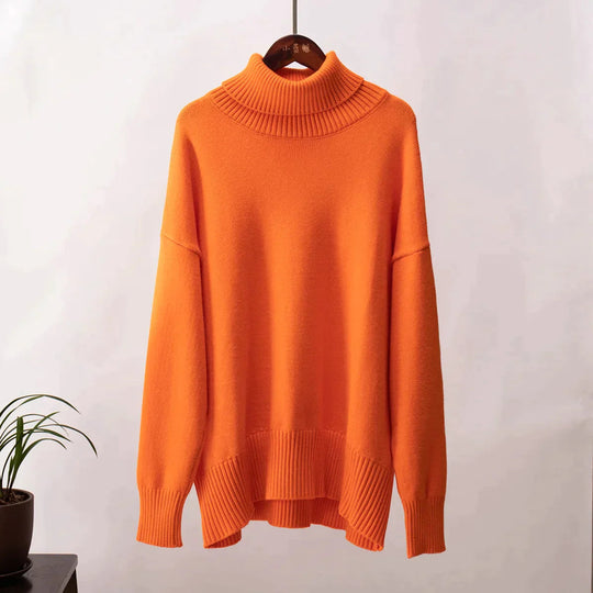 Isabella - Stylish and Warm Turtleneck Sweater for Women