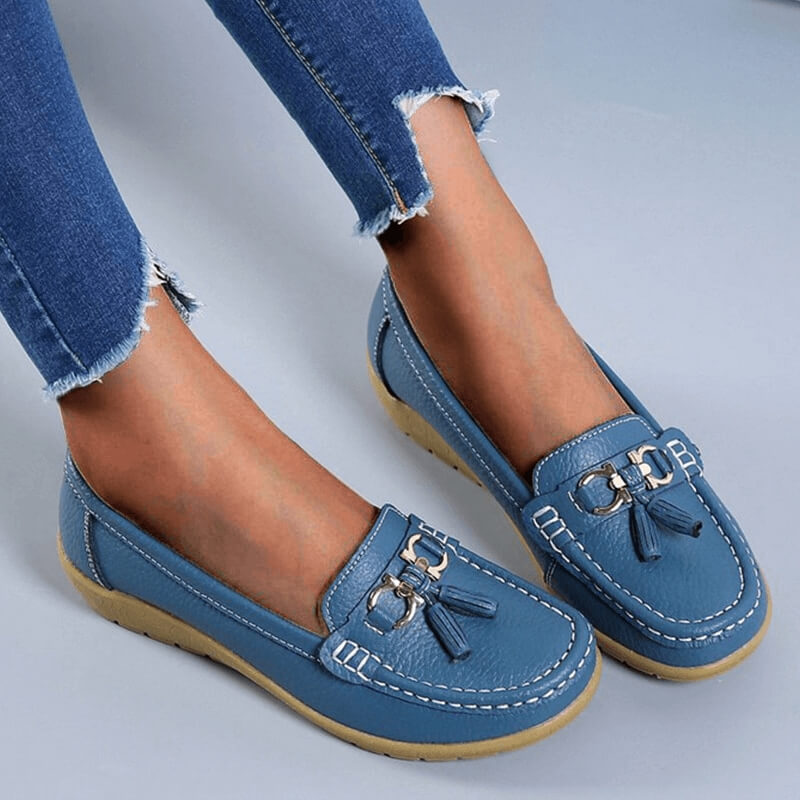 Selvine | Leather Loafers