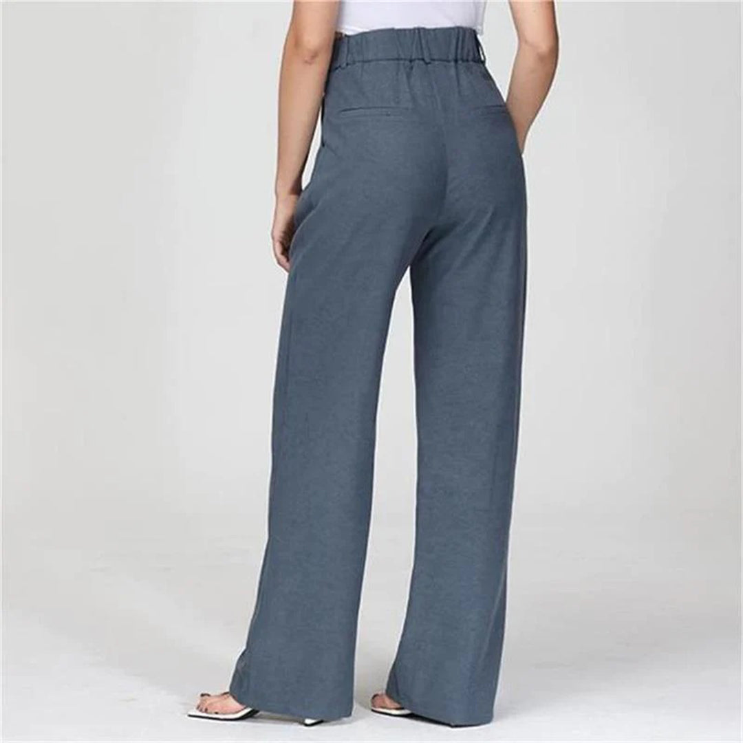 Women's High Waisted Loose Trousers