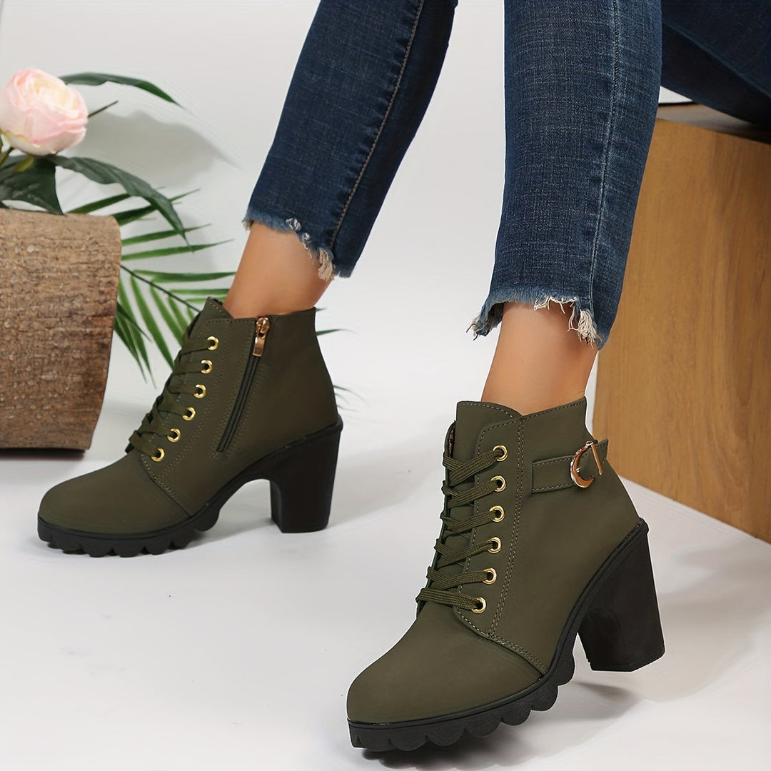 Bea - Heeled Ankle Boots for Women Stylish and Versatile Footwear