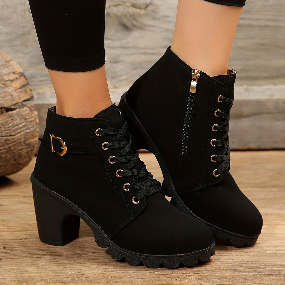 Bea - Heeled Ankle Boots for Women Stylish and Versatile Footwear