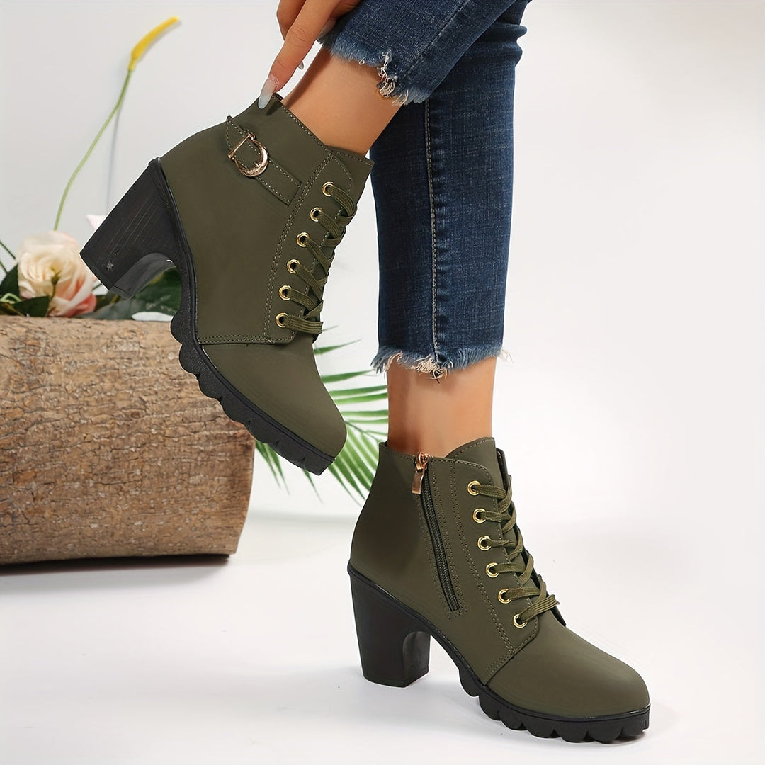 Bea - Heeled Ankle Boots for Women Stylish and Versatile Footwear