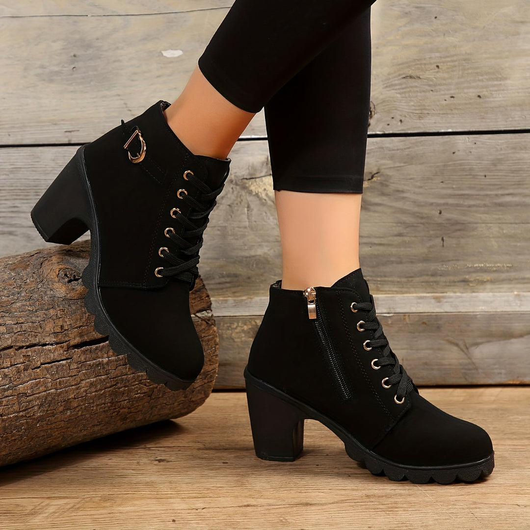 Bea - Heeled Ankle Boots for Women Stylish and Versatile Footwear