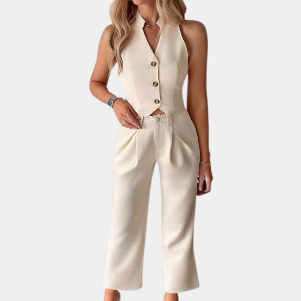 Clarisse | Elegant Blazer and Trousers Set