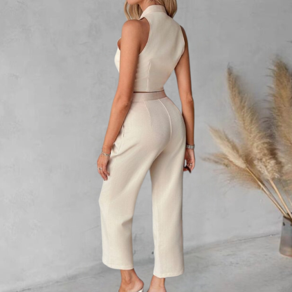 Clarisse | Elegant Blazer and Trousers Set