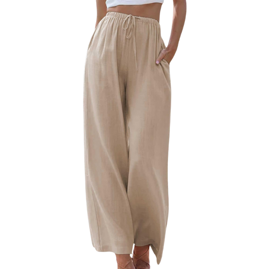 Amélie - Elegant linen trousers