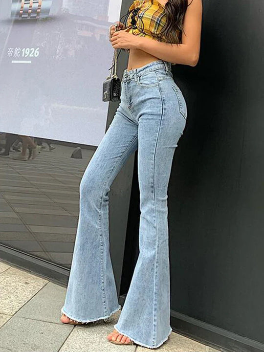 Pina - High-waisted jeans