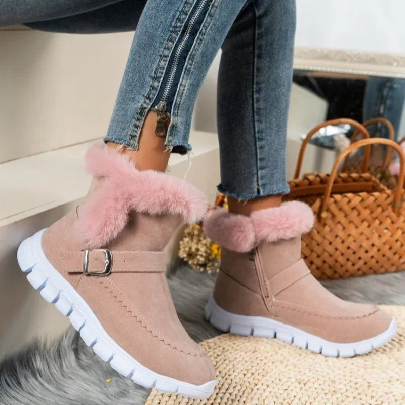 Flair - Cozy Fluffy Winter Boots