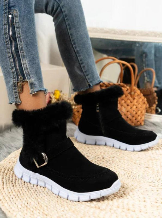 Flair - Cozy Fluffy Winter Boots