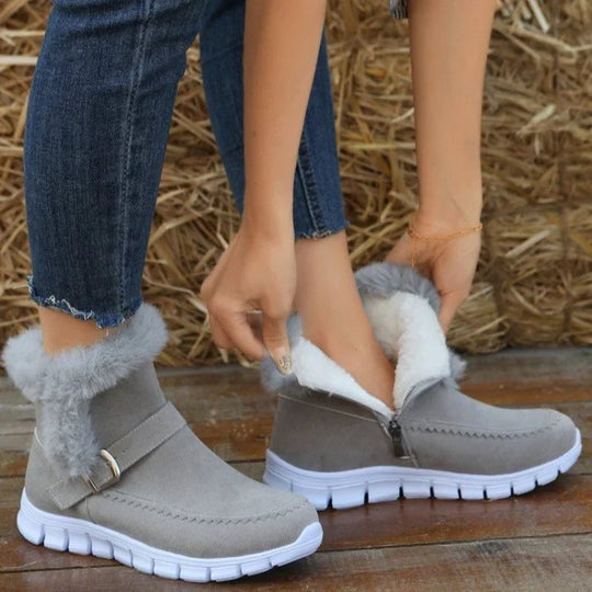 Flair - Cozy Fluffy Winter Boots