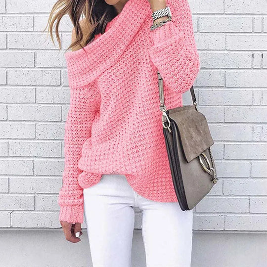 Lois - Stylish Off-Shoulder Sweater