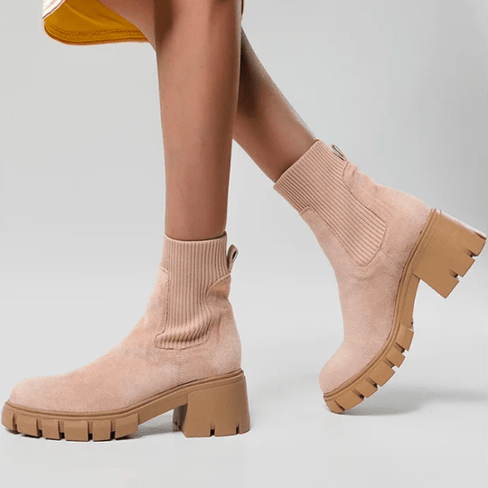 Chloe - Stylish Suede Winter Boots