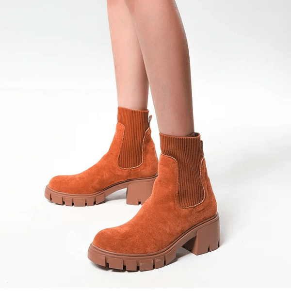 Chloe - Stylish Suede Winter Boots