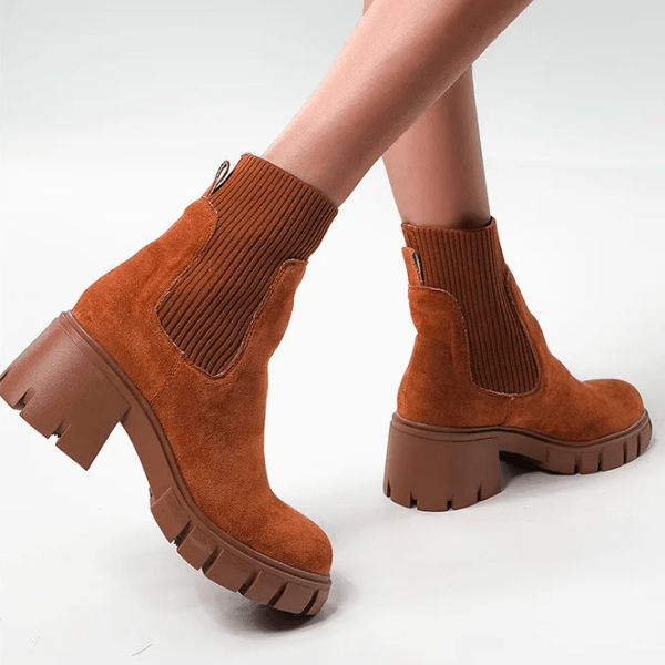 Chloe - Stylish Suede Winter Boots