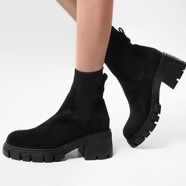 Chloe - Stylish Suede Winter Boots