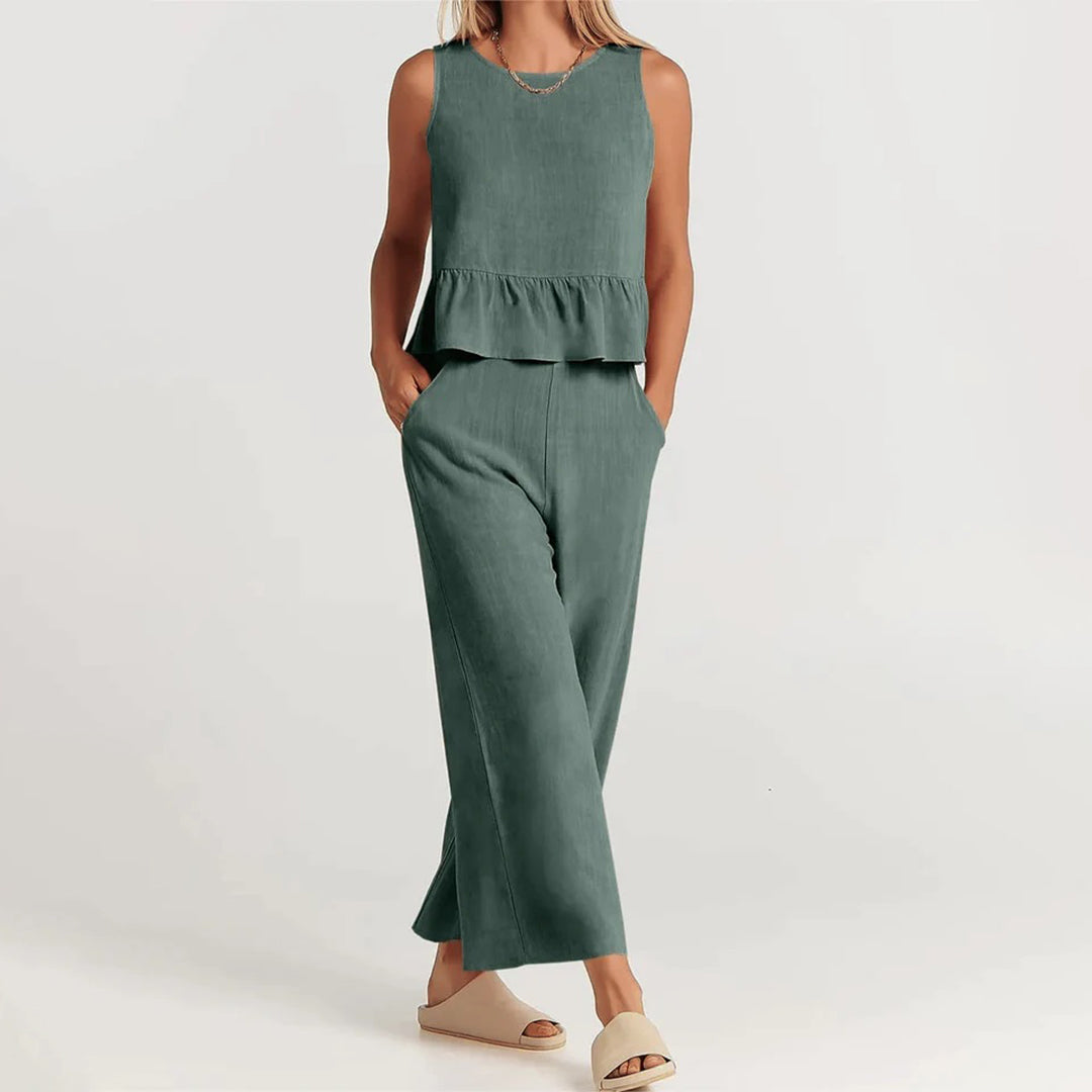 Rosanne - Two-Piece Jumpsuit Dress for Women Stylish and Versatile