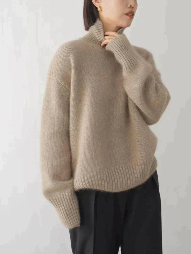 Elegant Women's Turtleneck Sweater