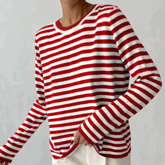 Sela - Elegant Striped T-shirt