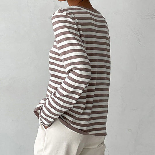 Sela - Elegant Striped T-shirt