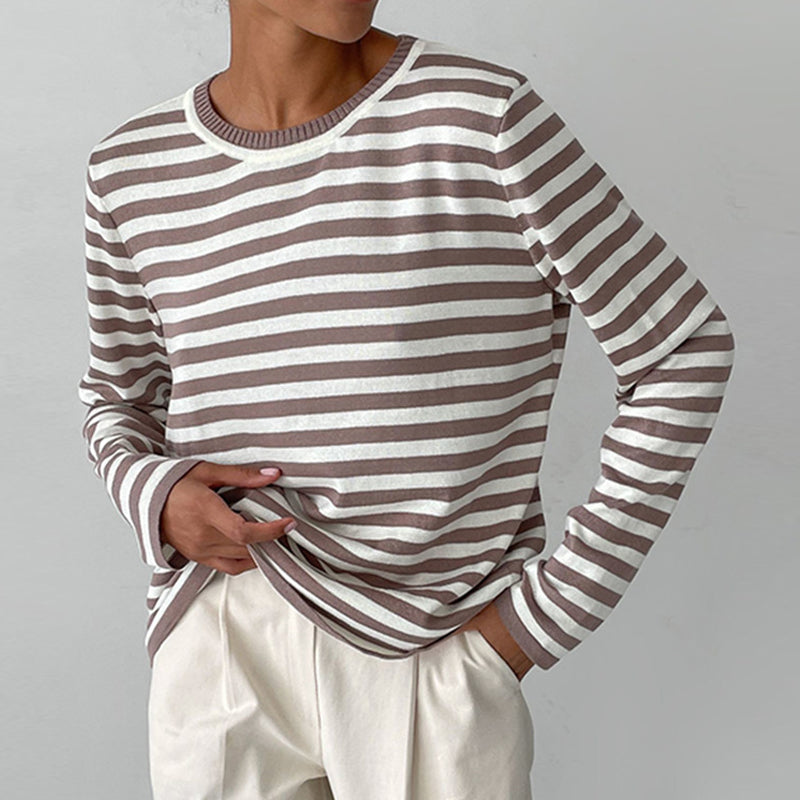 Sela - Elegant Striped T-shirt