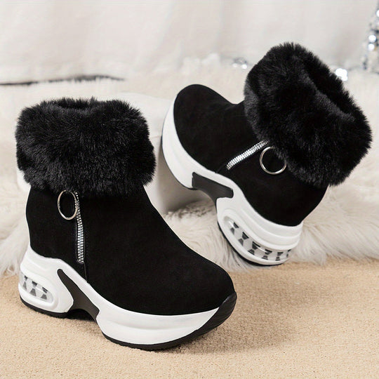 Mirthe - Warm Sneakers for Women Comfortable Winter Shoes