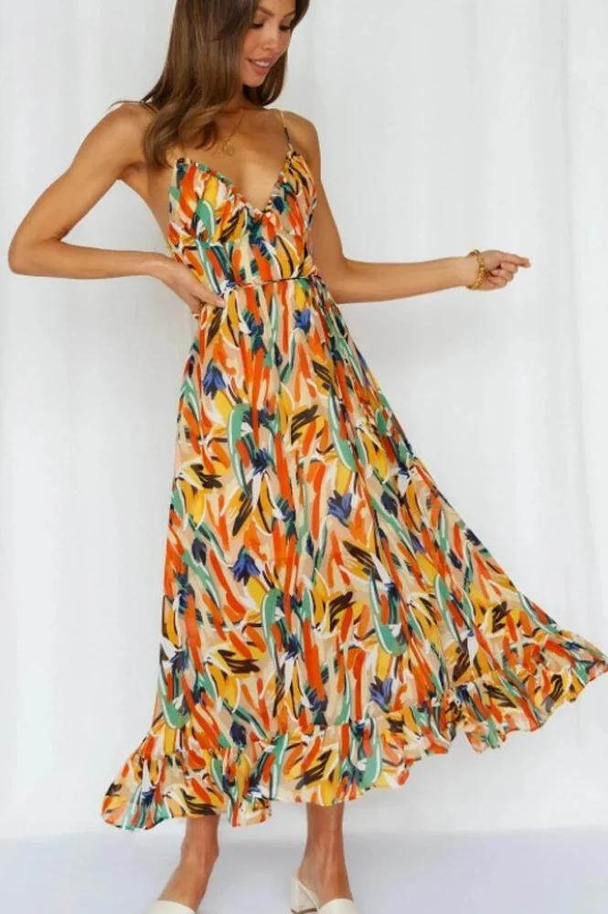 Merel - Colourful summer dress