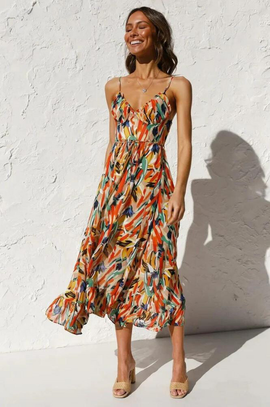 Merel - Colourful summer dress