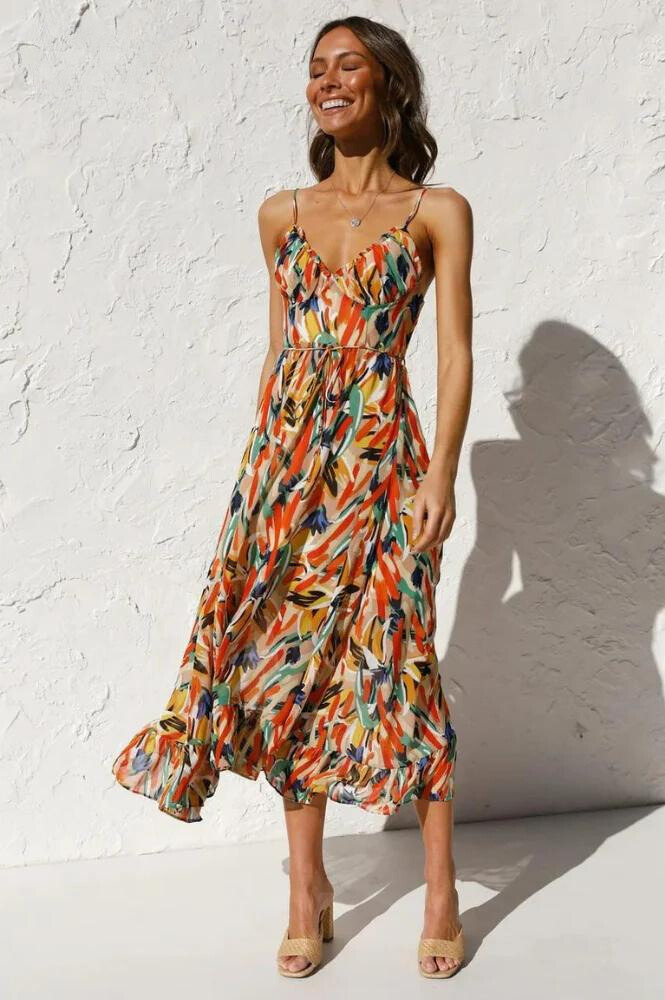 Merel - Colourful summer dress